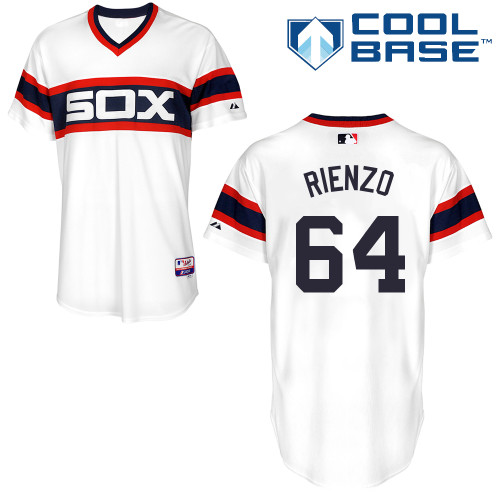 Andre Rienzo #64 Youth Baseball Jersey-Chicago White Sox Authentic Alternate Home MLB Jersey